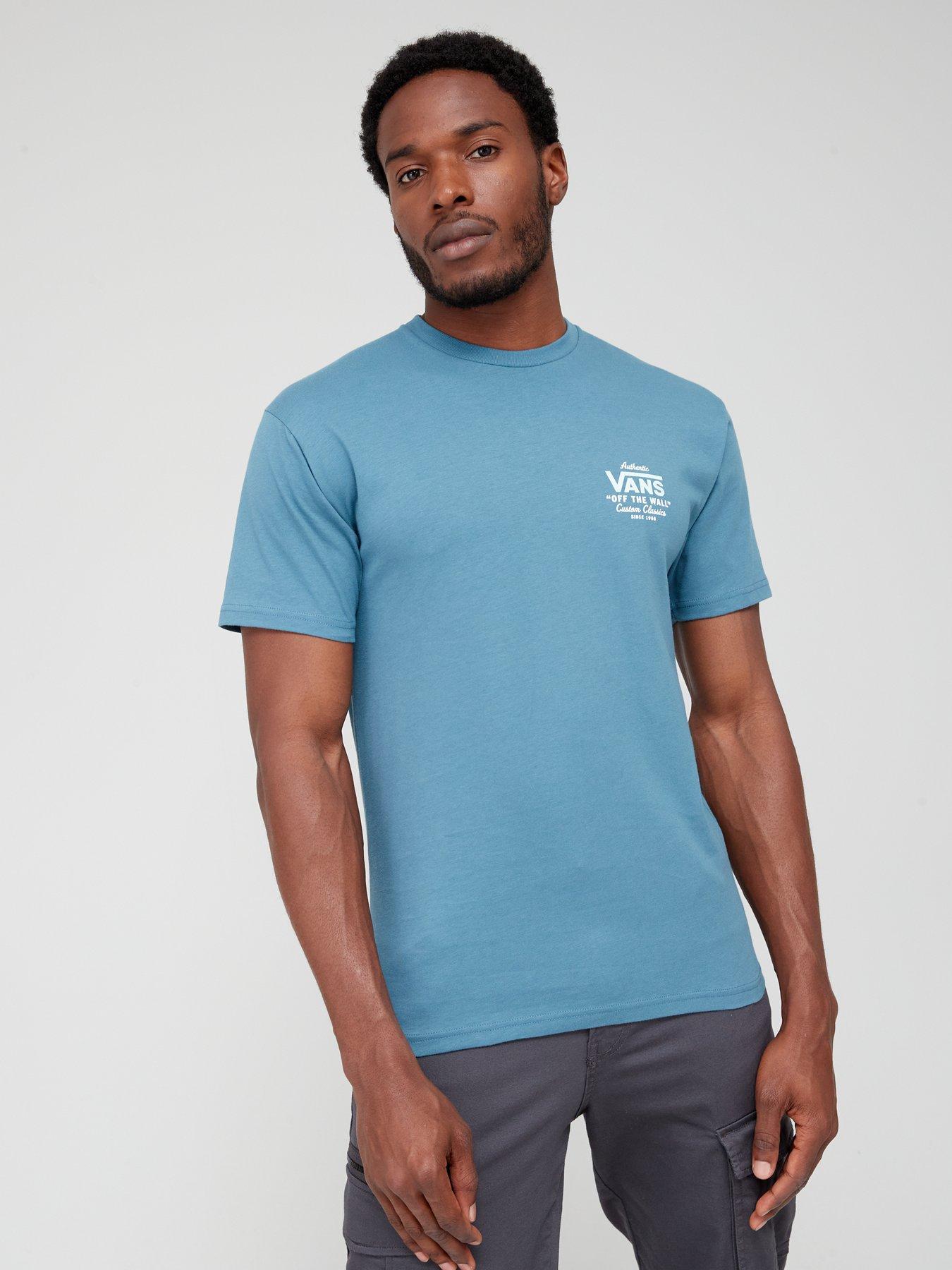 Baby blue vans t hot sale shirt