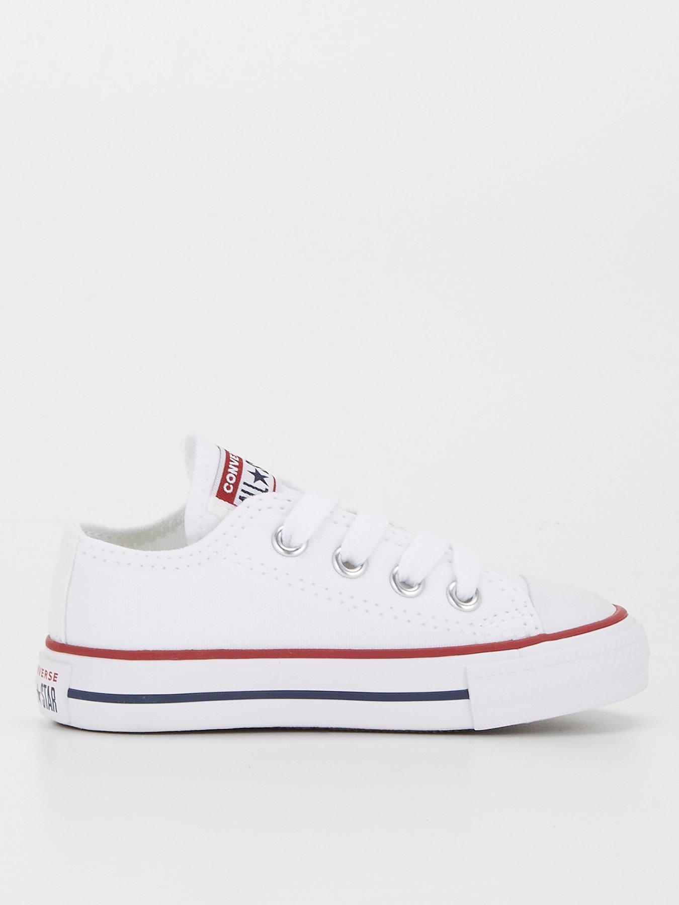 Converse Infant Unisex Ox Trainers - White