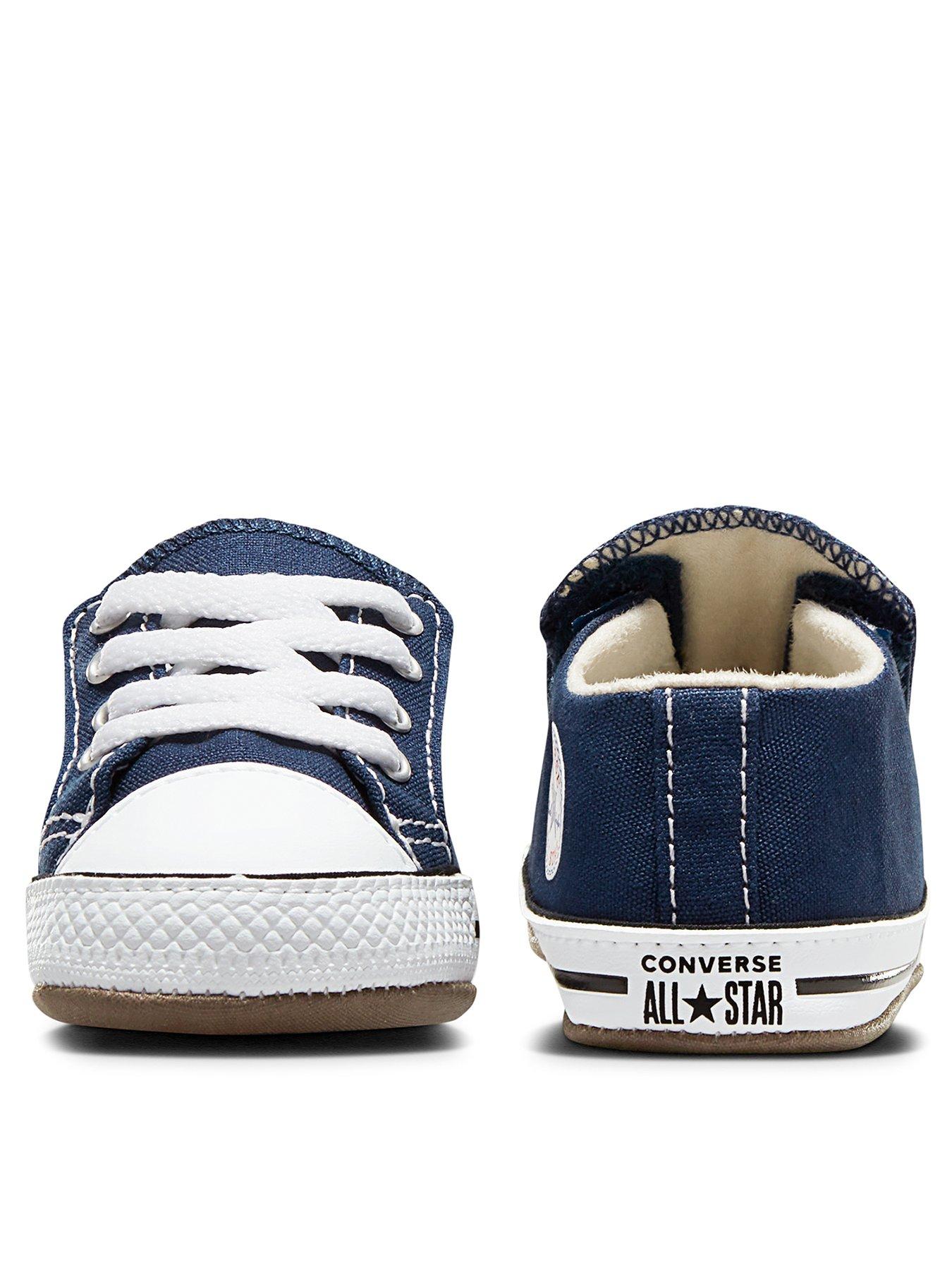 Image 3 of 7 of Converse Chuck Taylor All Star Cribster Canvas Mid Top Trainers - Navy
