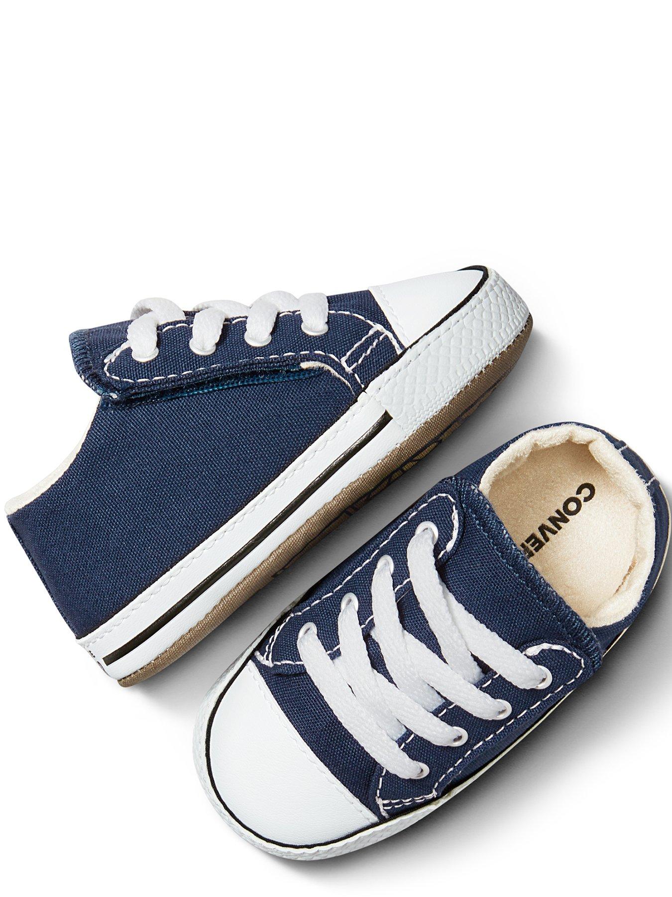 Image 4 of 7 of Converse Chuck Taylor All Star Cribster Canvas Mid Top Trainers - Navy