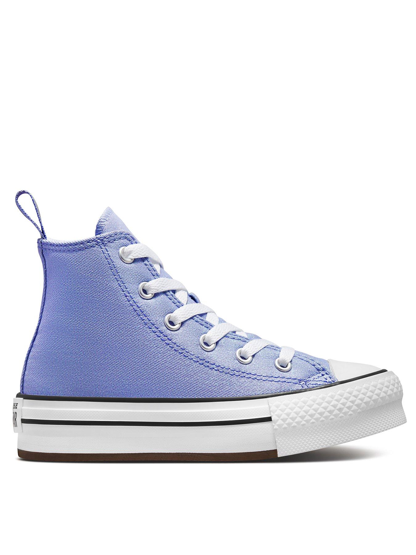 Converse kids light clearance blue