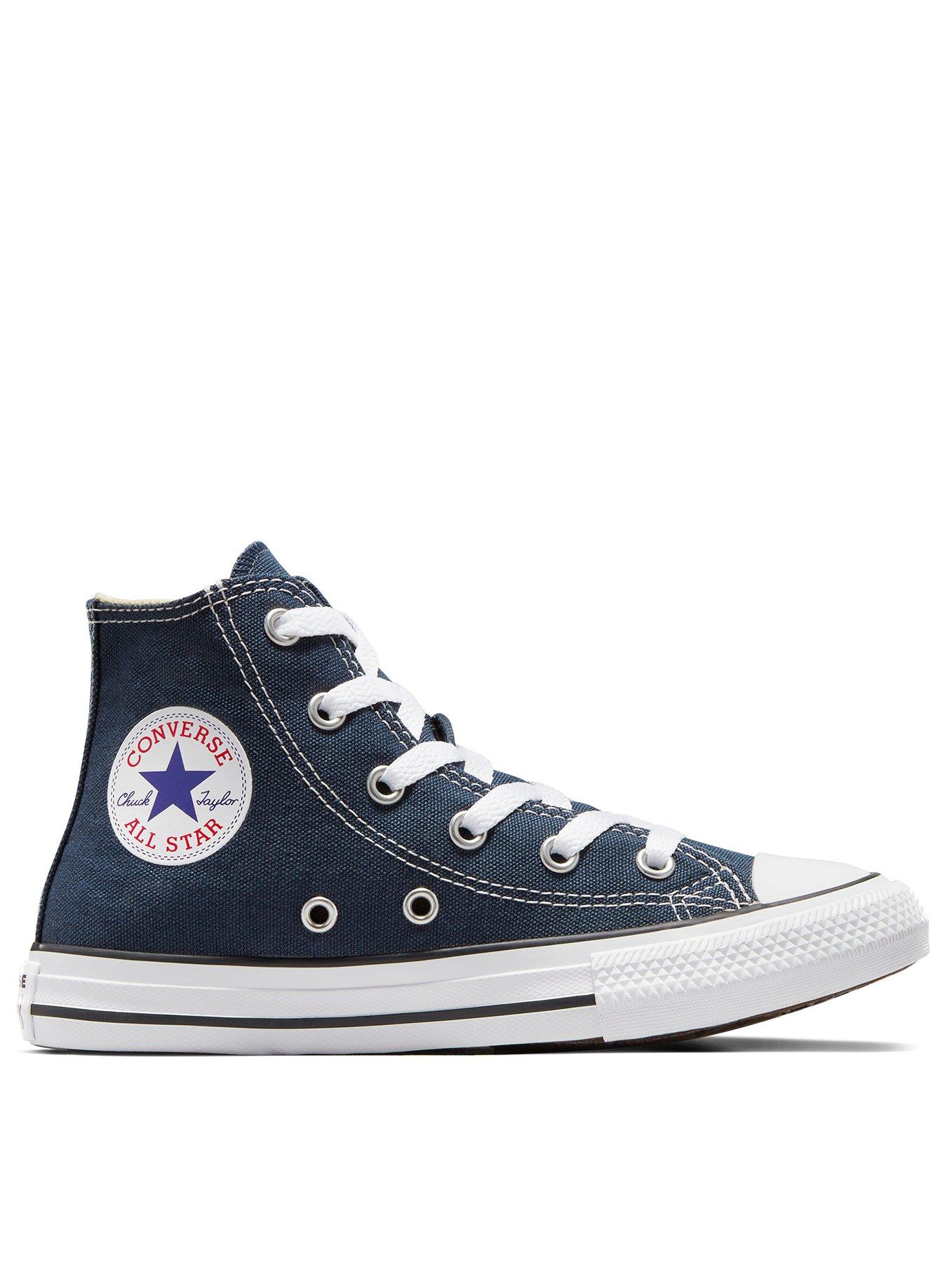 converse-unisex-kids-hi-top-trainers-navy