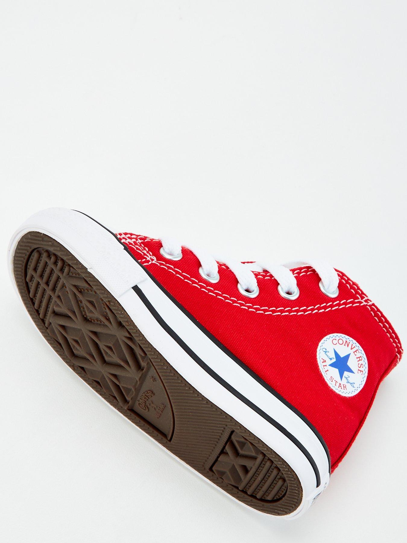  image of converse-infant-hi-top-trainer-red