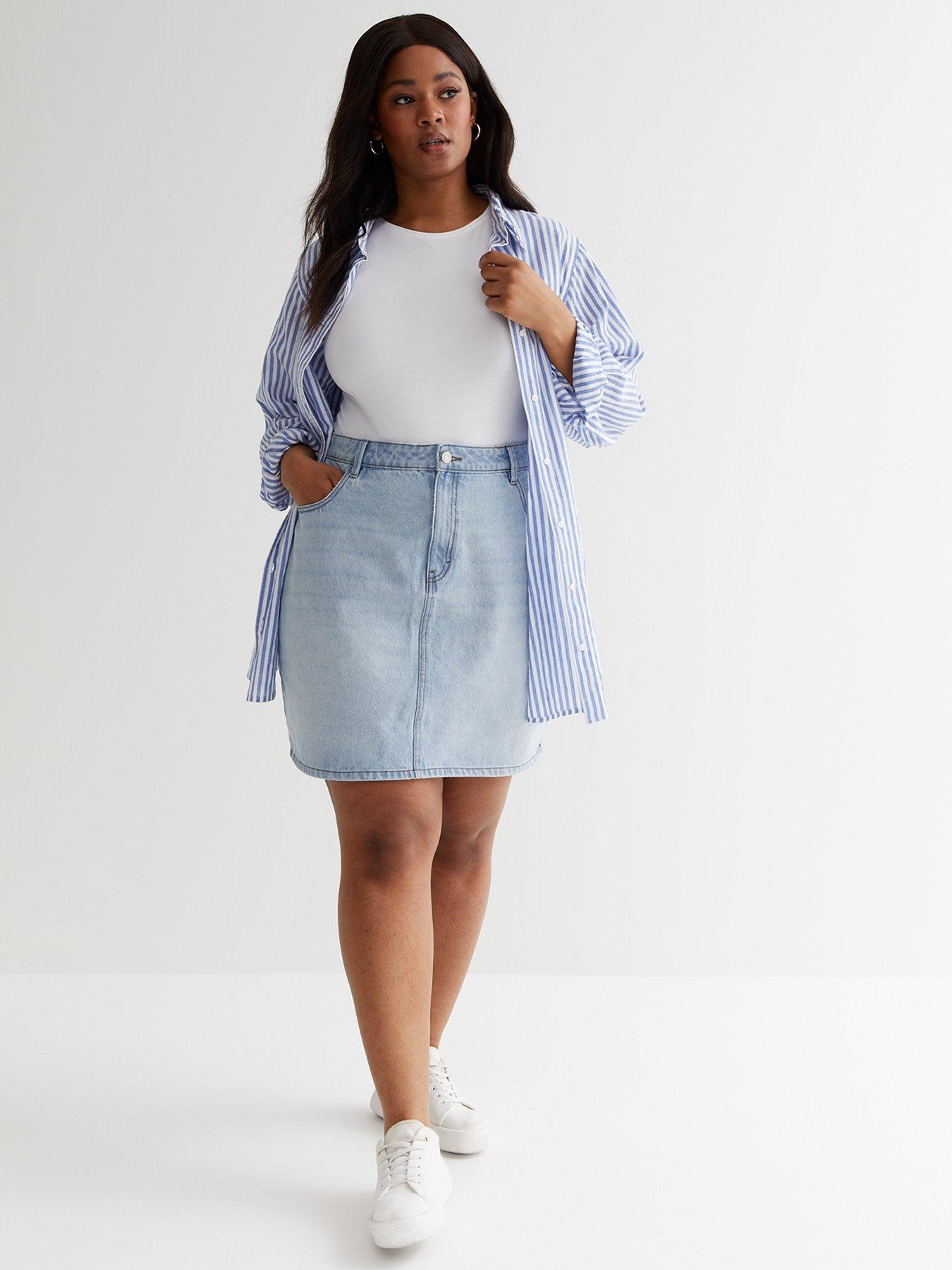 New look sale denim mini skirt