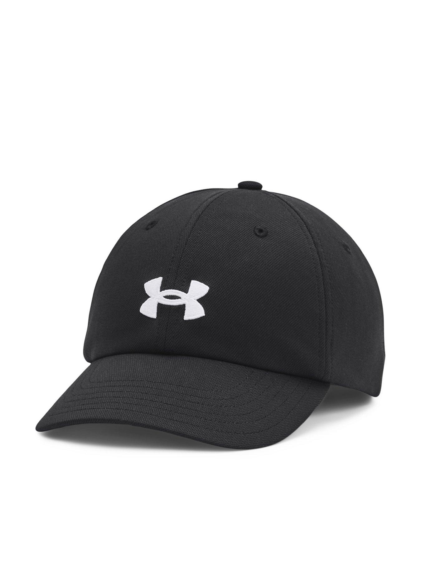 Black and pink clearance under armour hat