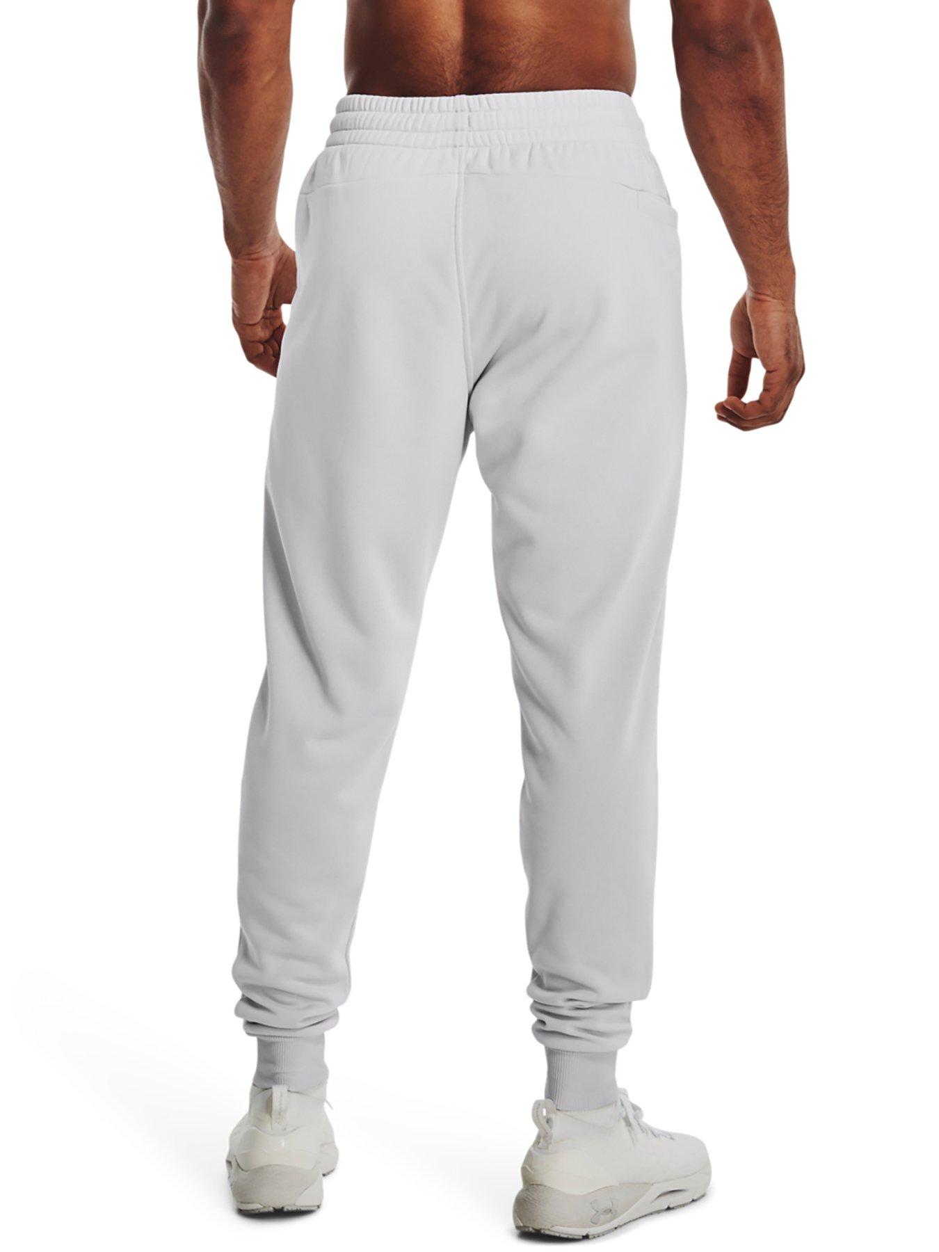 Men's Grey Under Armour Gym Fleece Joggers