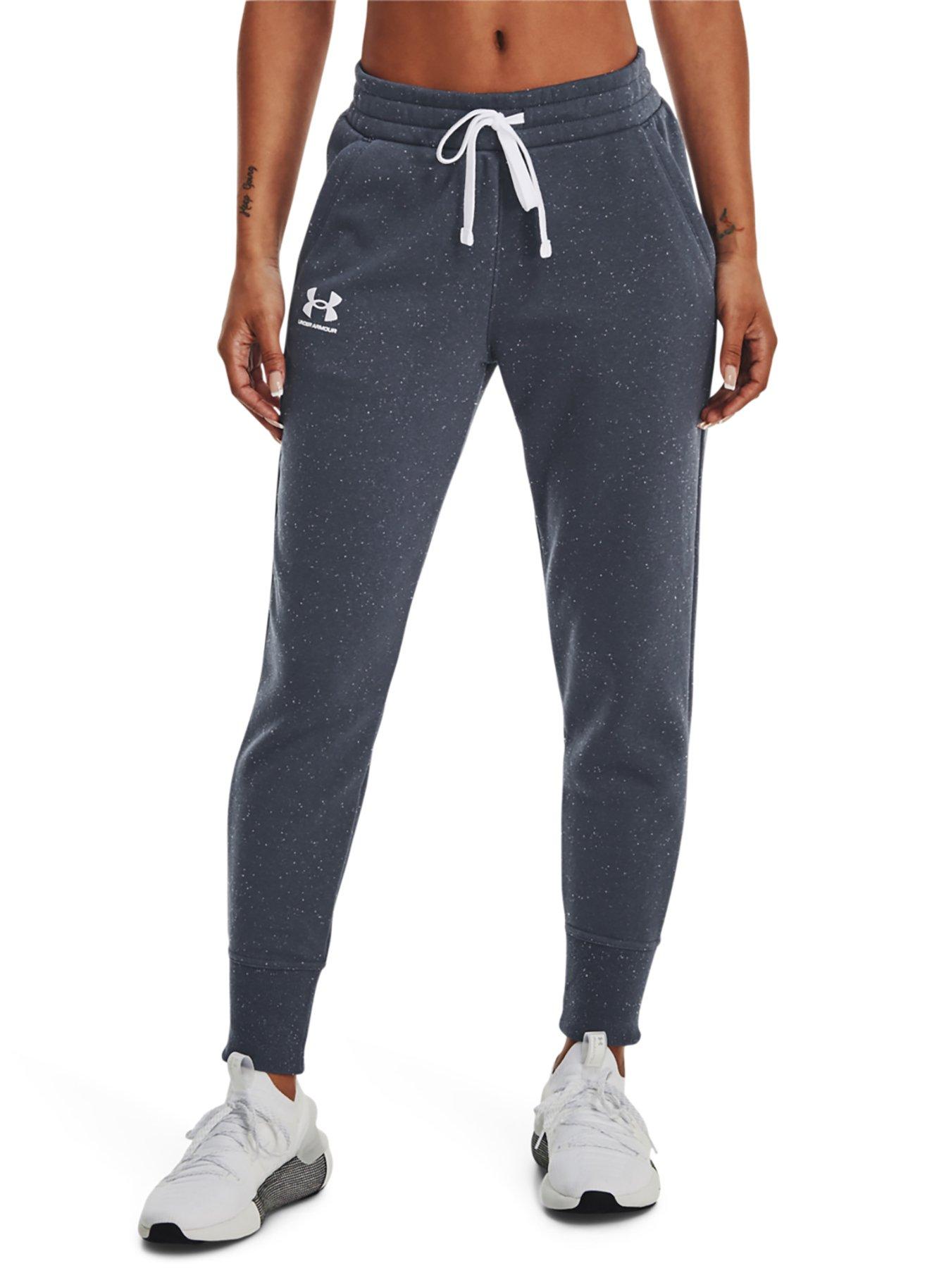 Under armour rival on sale fleece joggers grey