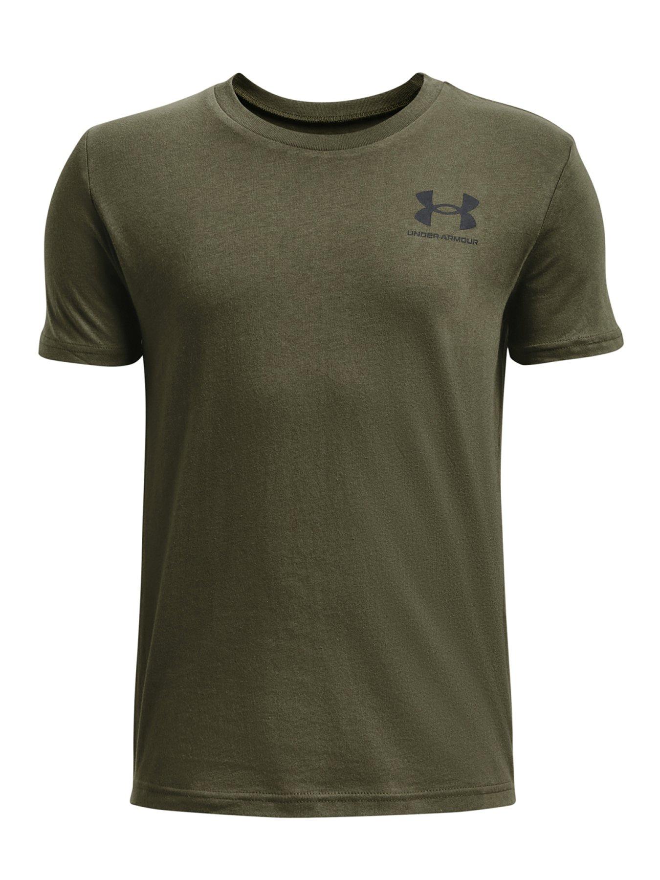 Under armour outlet boys khaki shorts