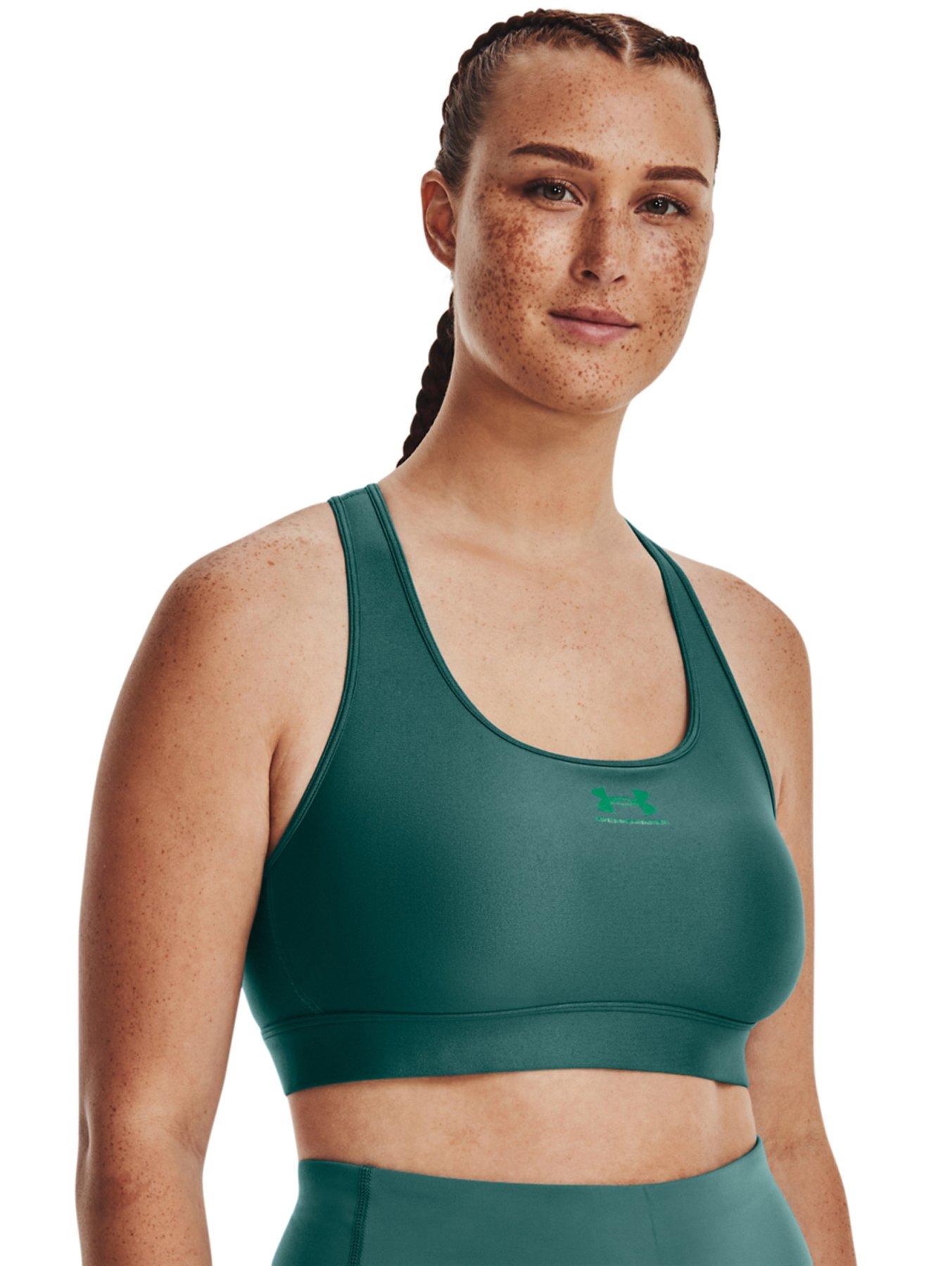 Heatgear® Mid Padless Sports Bra - Orange