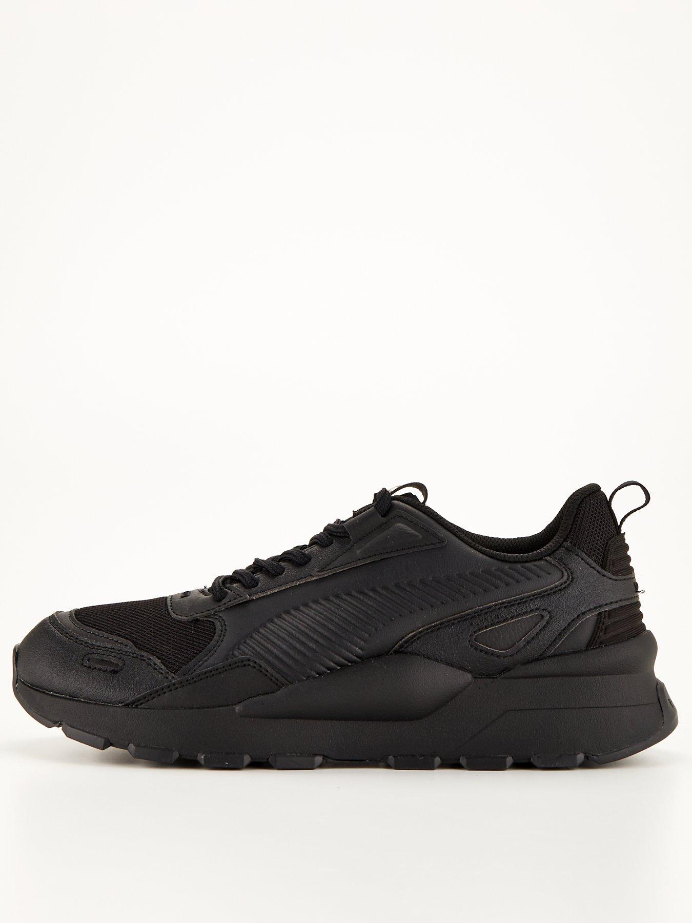 Puma Mens Club Trainers - Black/green