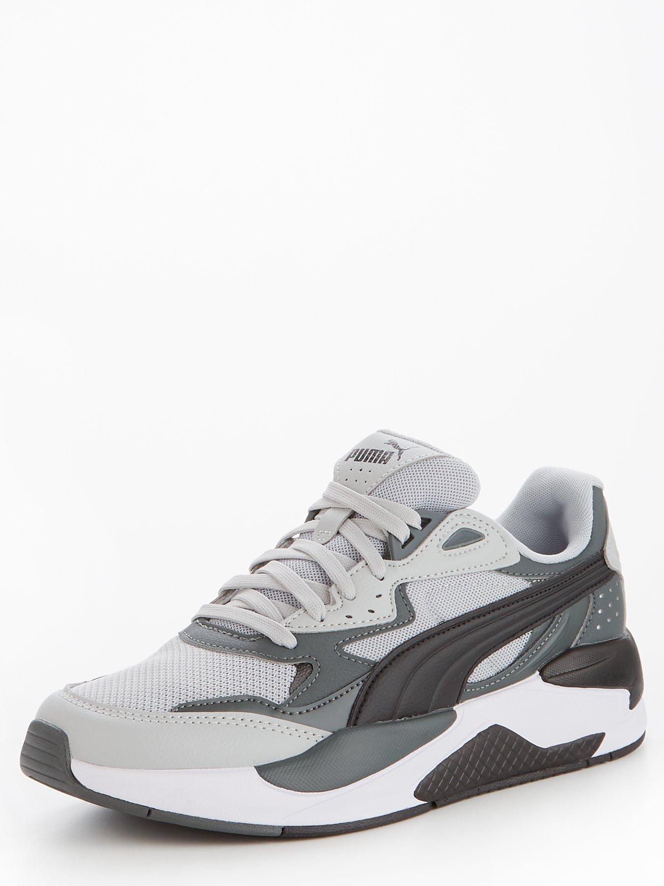 Mens Running X Ray Speed Trainers Grey Black