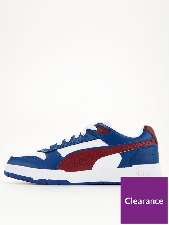 front image of puma-rbd-game-low-white