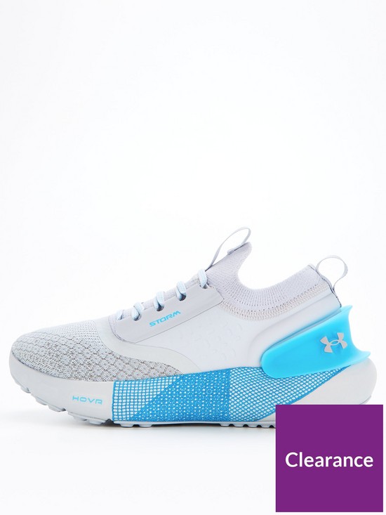 front image of under-armour-running-hovr-phantom-3-storm-greyblue