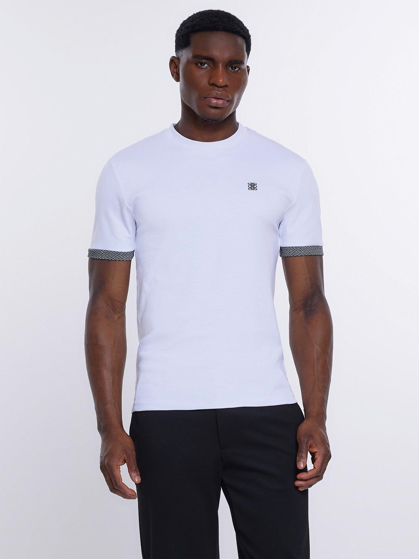 Muscle fit best sale river island