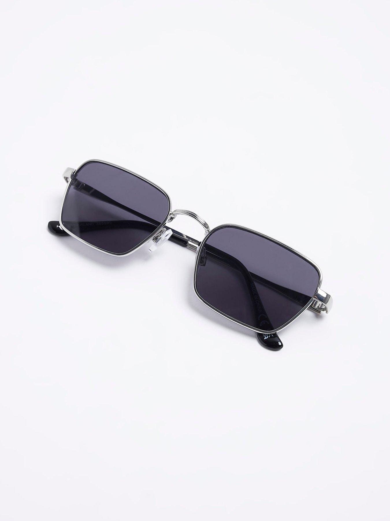  image of river-island-metal-smoke-lens-square