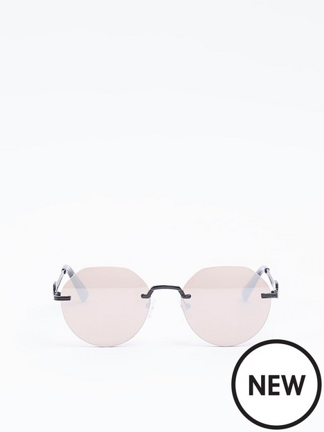 river-island-rimless-round-frame-sunglasses