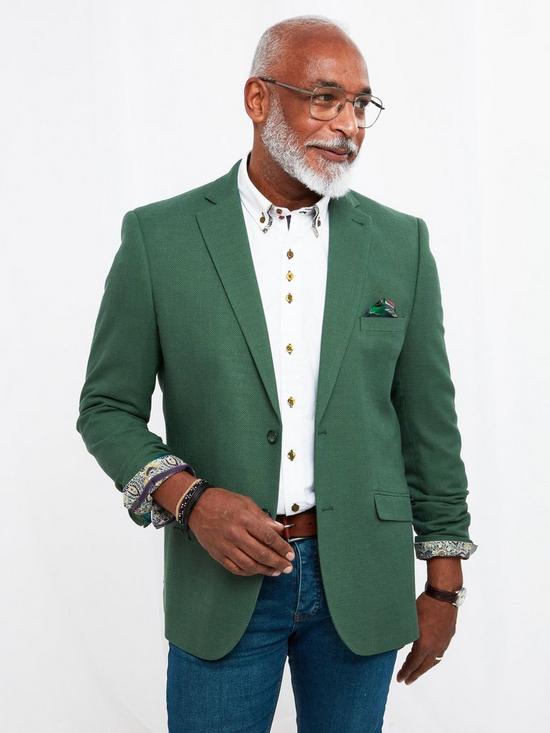 front image of joe-browns-sensational-summer-blazer-green