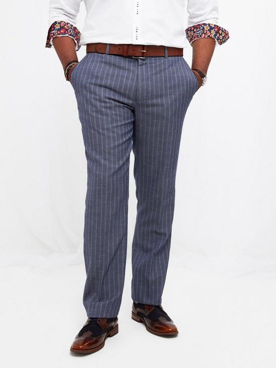 front image of joe-browns-perfect-partner-trouser-blue