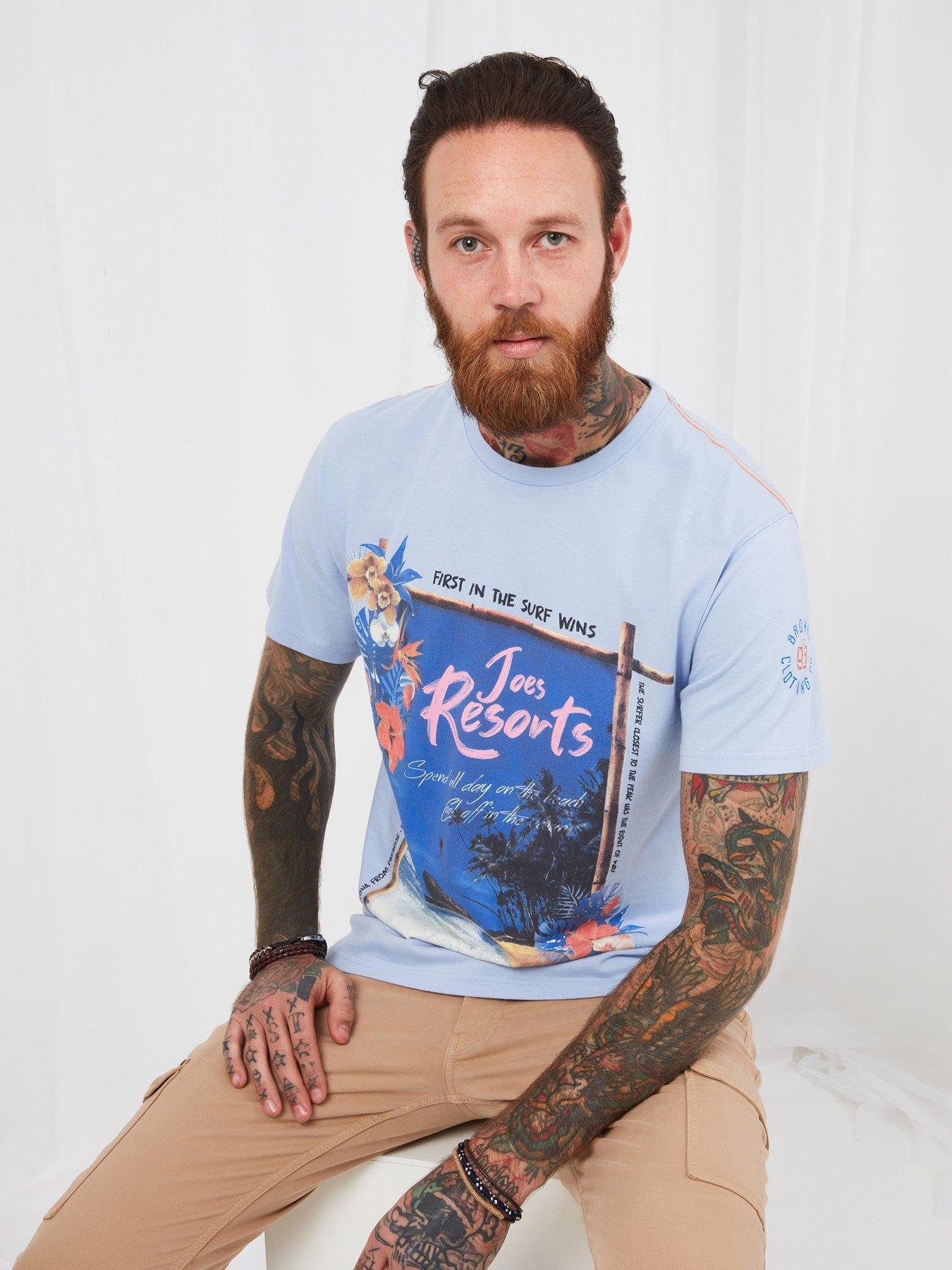 Joe Browns First In Tee - Blue | littlewoods.com