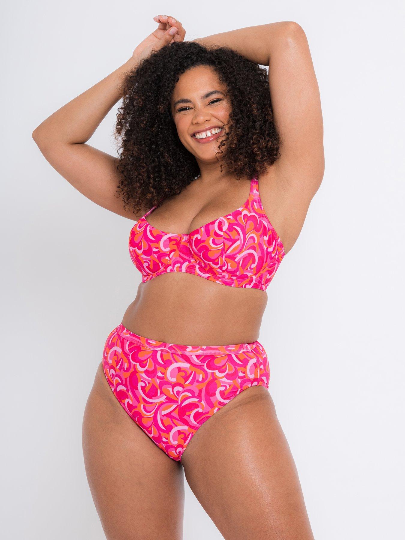 High waisted curvy on sale bikini