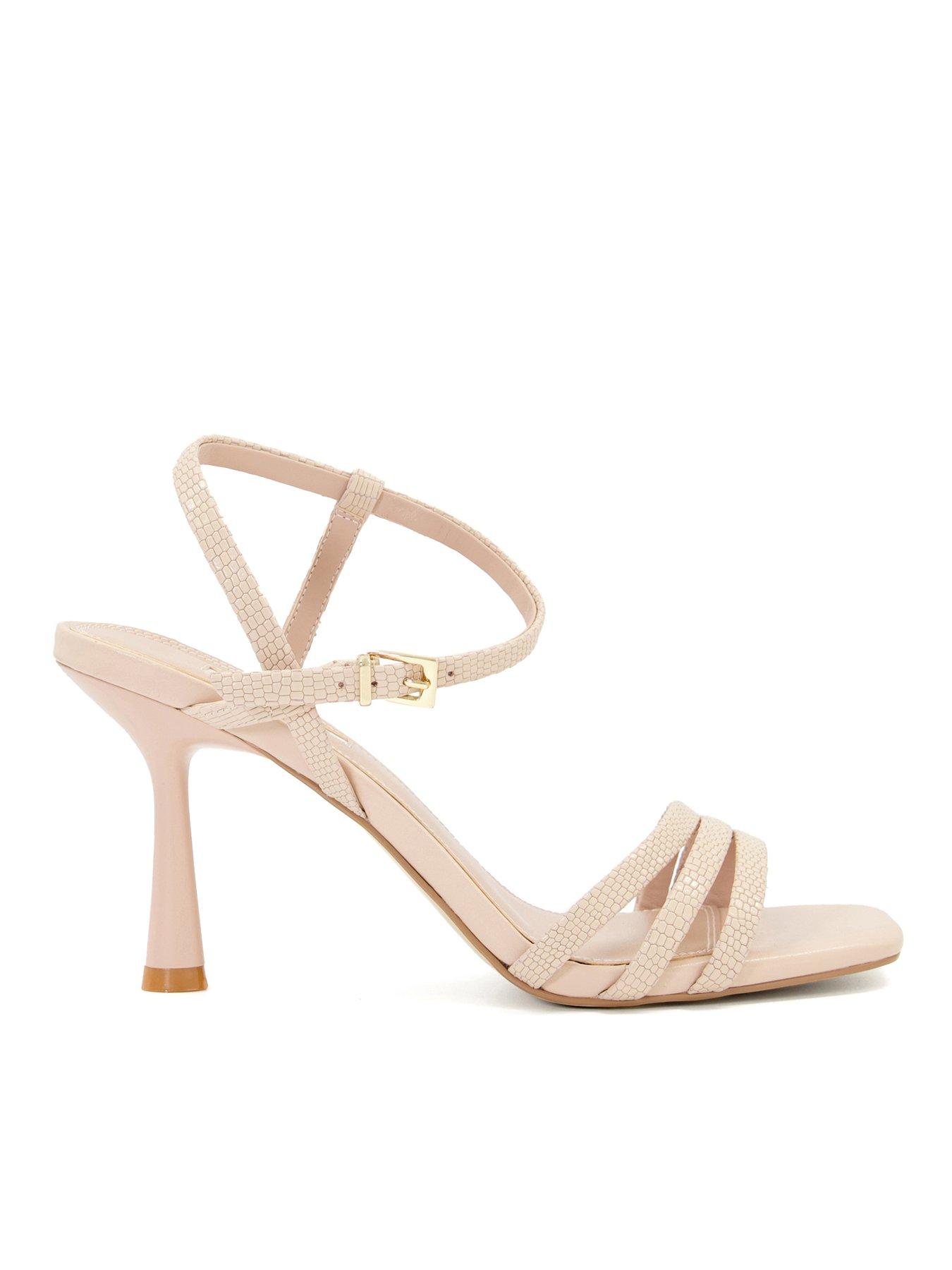 Quiz barely store there heeled sandals