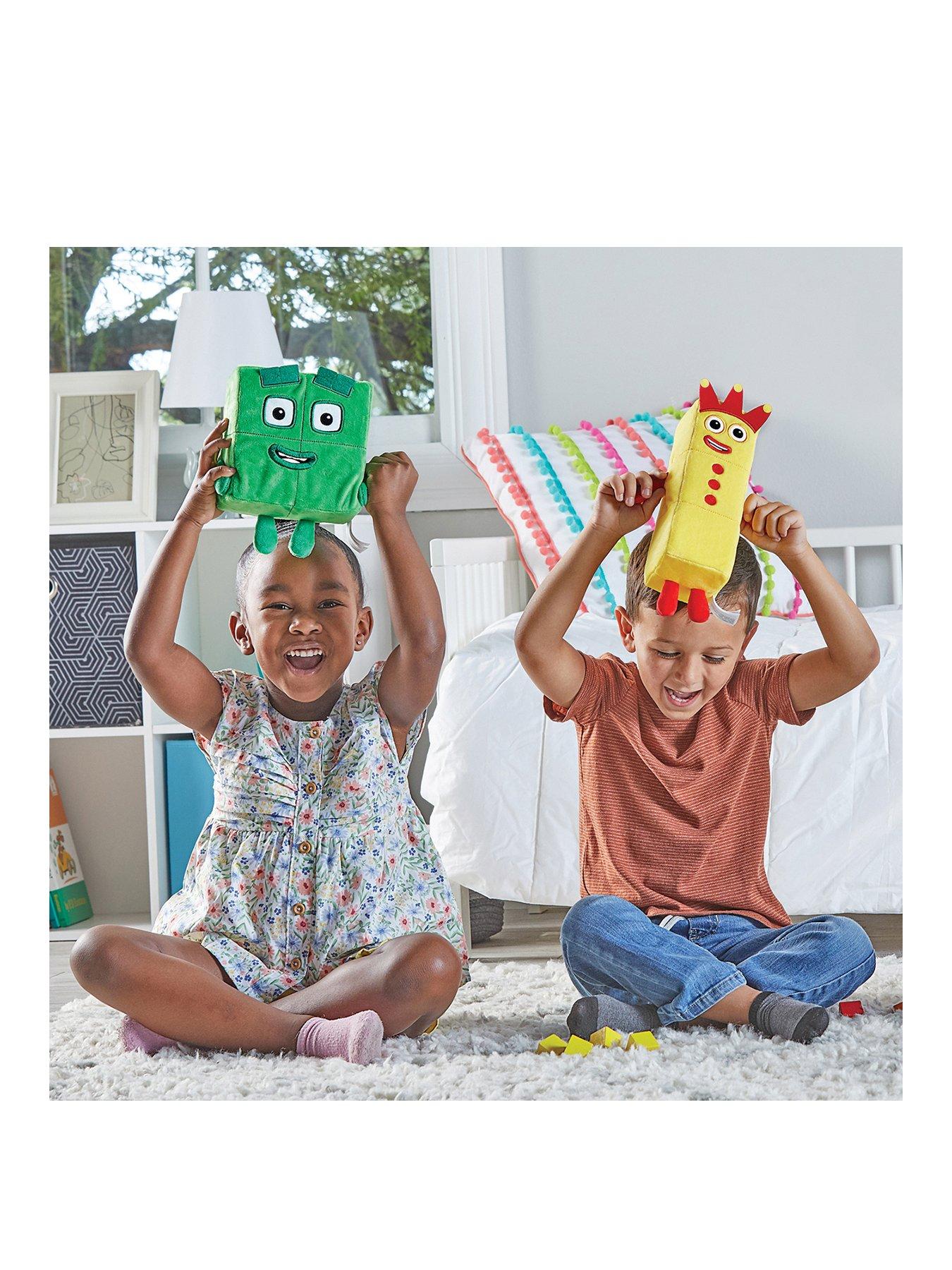 Numberblocks Plush Three  &  Four Playful Pals