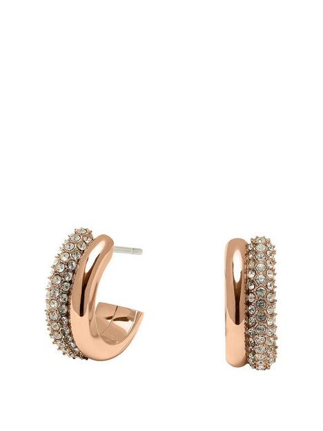 olivia-burton-rose-gold-classic-crystal-hoop-earrings