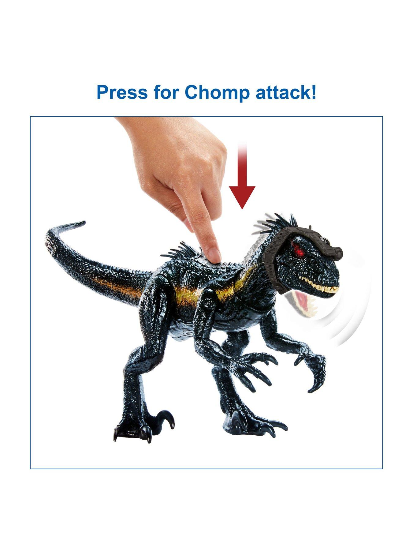 JURASSIC WORLD Track N Attack Indoraptor Dinosaur Figure littlewoods