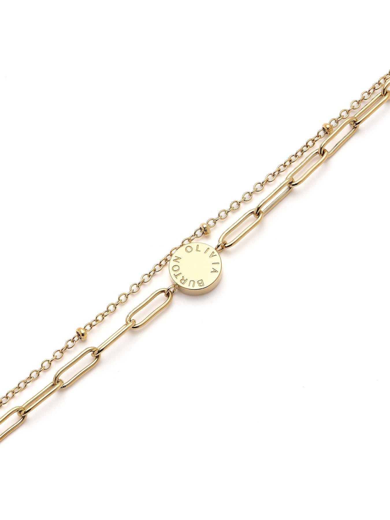 Image 2 of 6 of Olivia Burton Gold-Plated Classic Illusion Stacking Bracelet Set