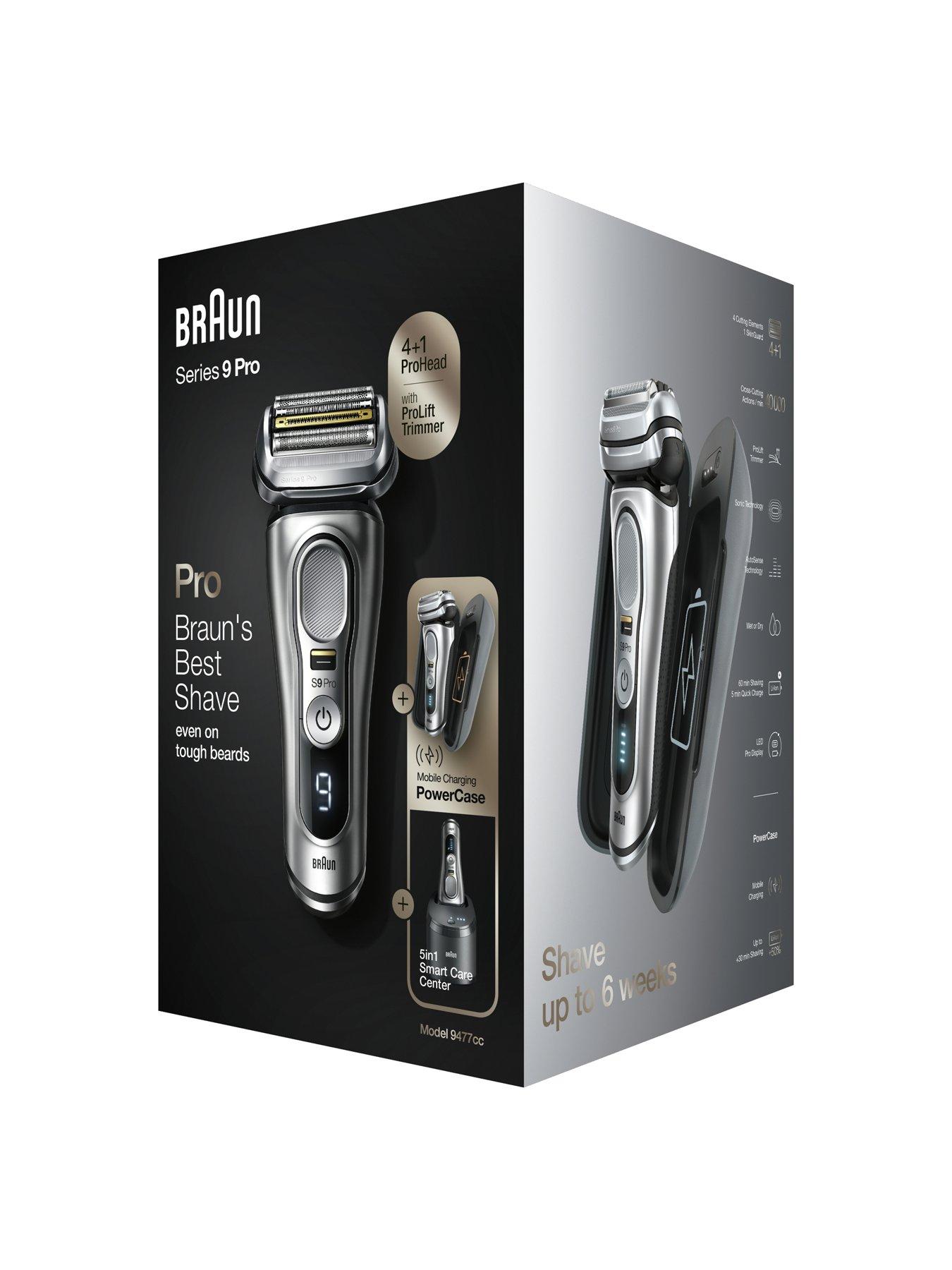 Braun Series 9 Shaver 9477cc (Including Charging Case