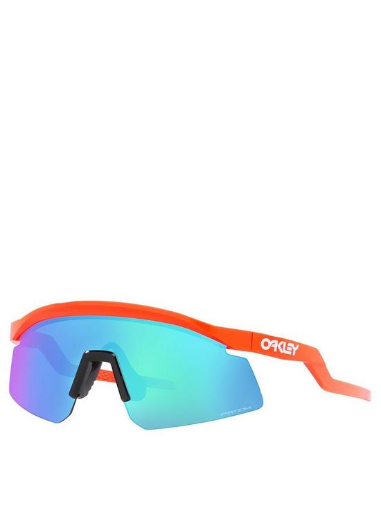 front image of oakley-hydra-prizm-sapphire-sunglasses