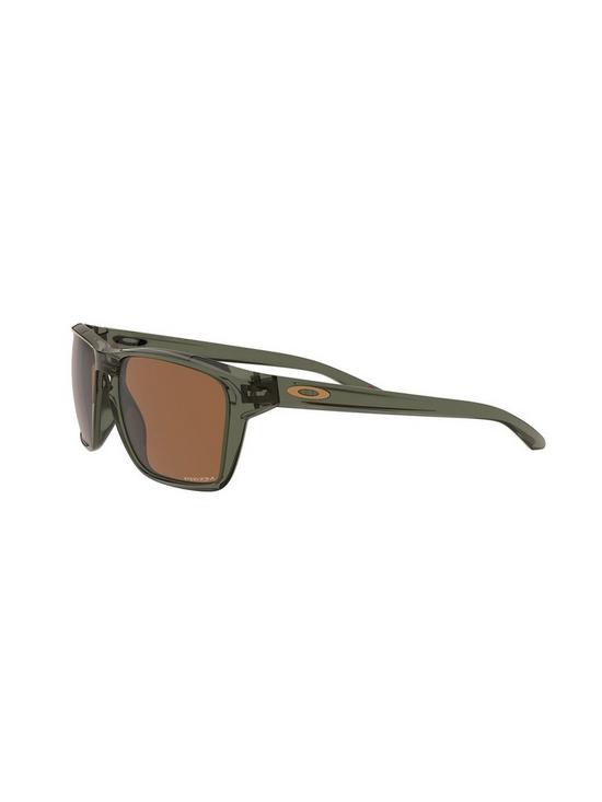back image of oakley-sylas-prizm-tungsten-sunglasses