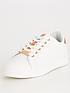 image of elle-by-v-by-very-elle-sports-for-very-quilted-trainer-white