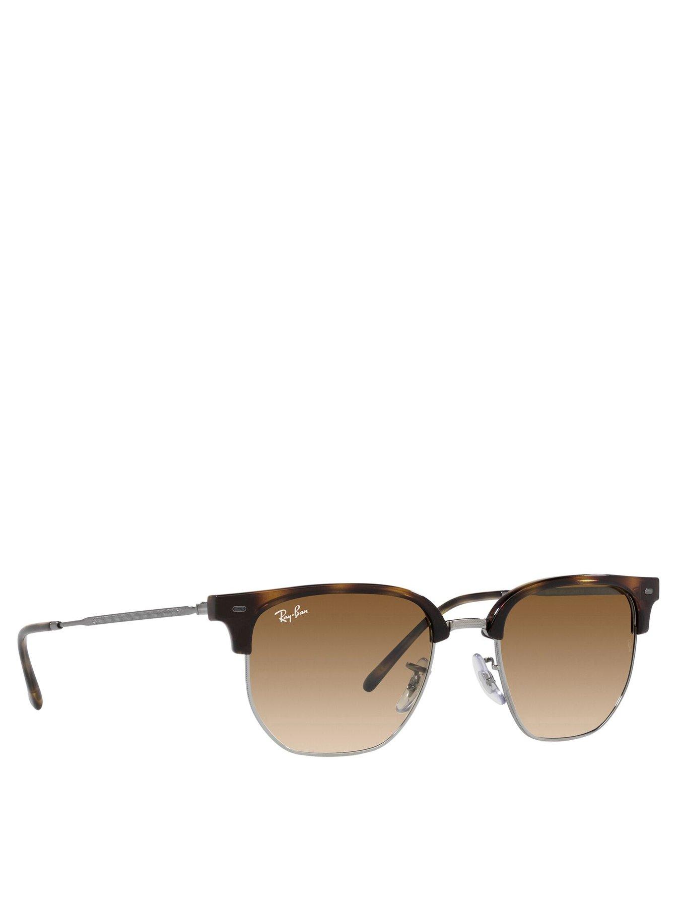 undefined New Clubmaster Sunglasses - Brown