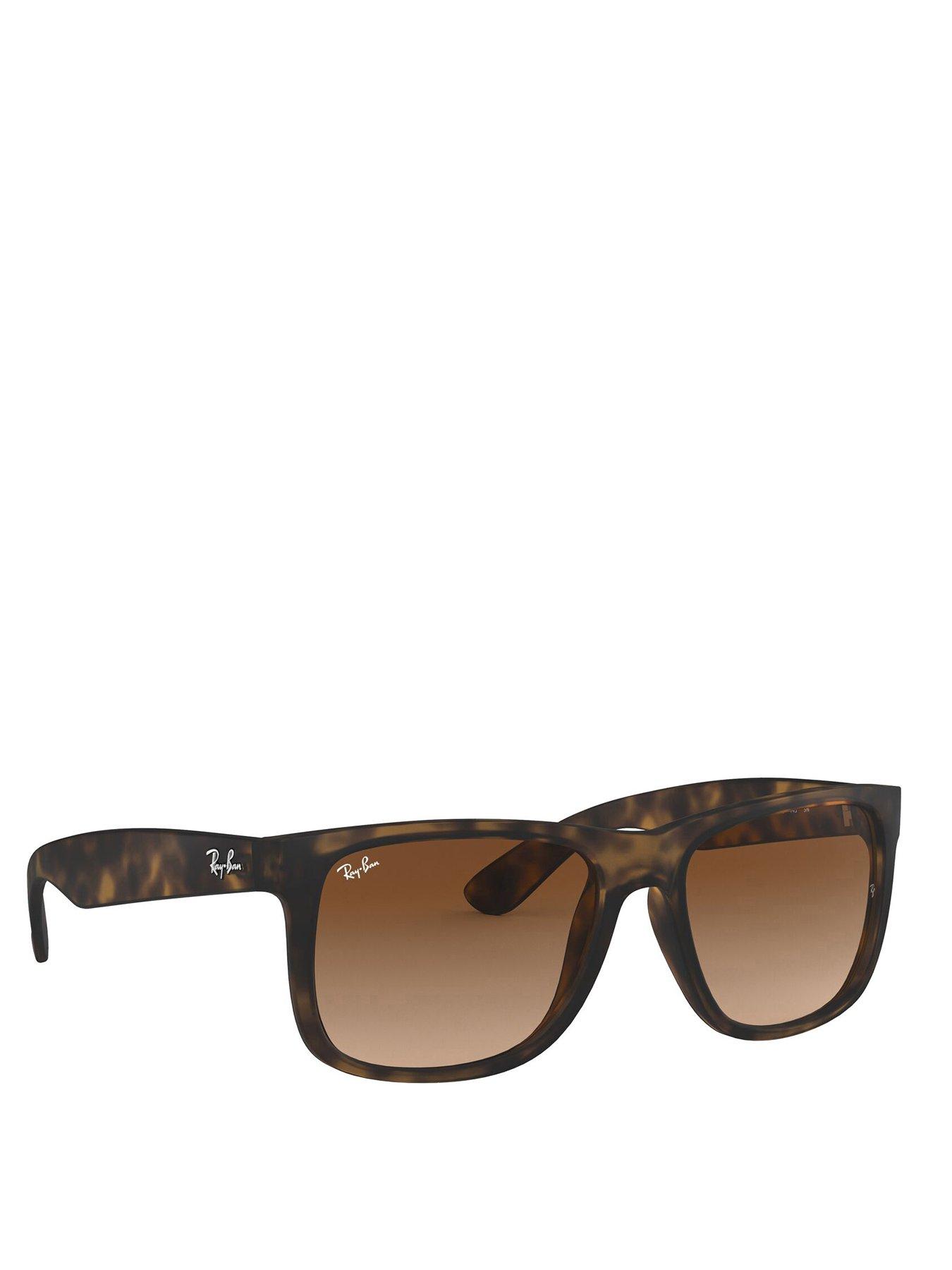 Ray-Ban Justin 0RB4165 Square Sunglasses - Brown