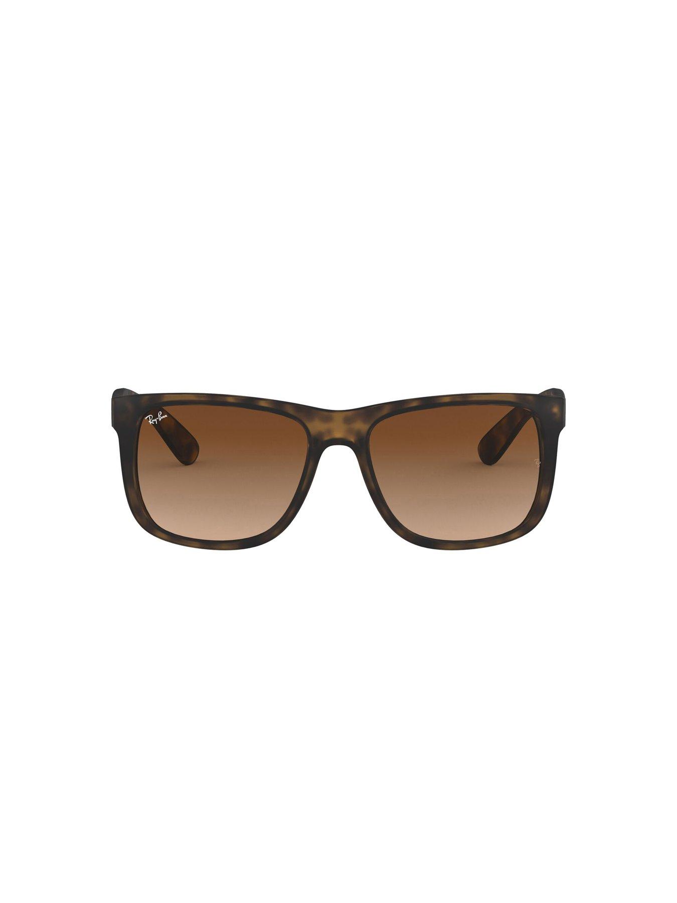 Image 2 of 4 of Ray-Ban Justin 0Rb4165 Square Sunglasses - Havana