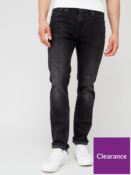 front image of levis-511tradenbsp-slim-fit-jeans-black