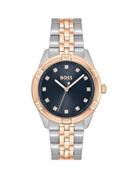 boss-ladies-boss-rhea-two-tone-blue-dial-bracelet-watch