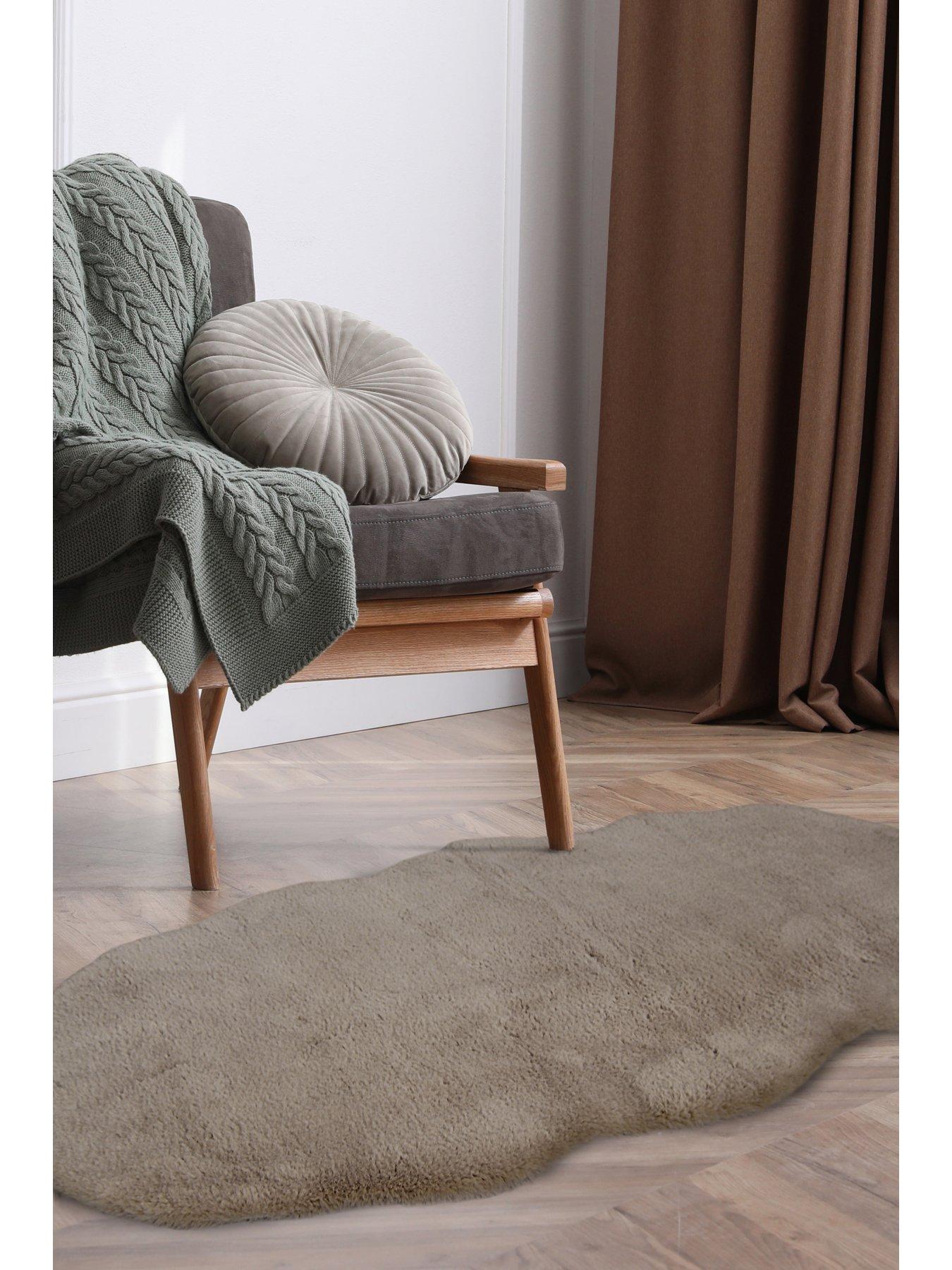 Image 2 of 5 of The Very Collection Luxury Faux Fur Rug - Double