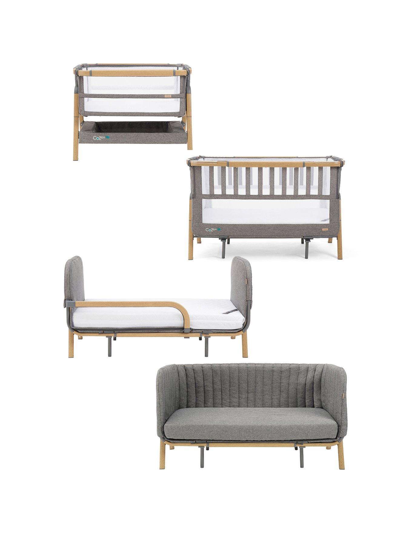 Image 2 of 7 of Tutti Bambini CoZee XL - Complete Birth to 4+ Years Sleep&nbsp;Package - Oak/Charcoal