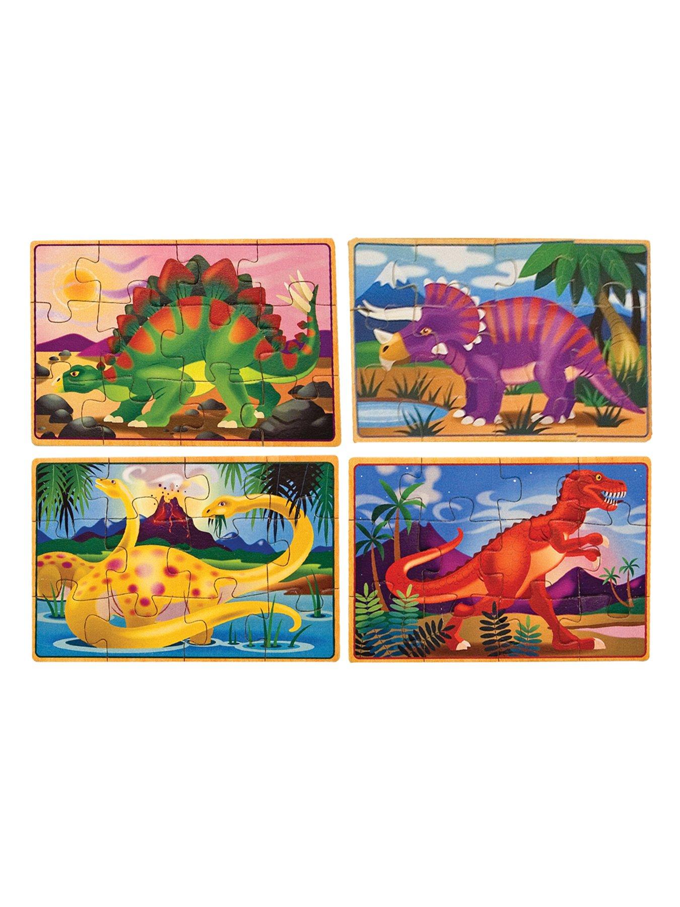 Image 2 of 7 of Melissa & Doug Dinosaurs Puzzles in a Box