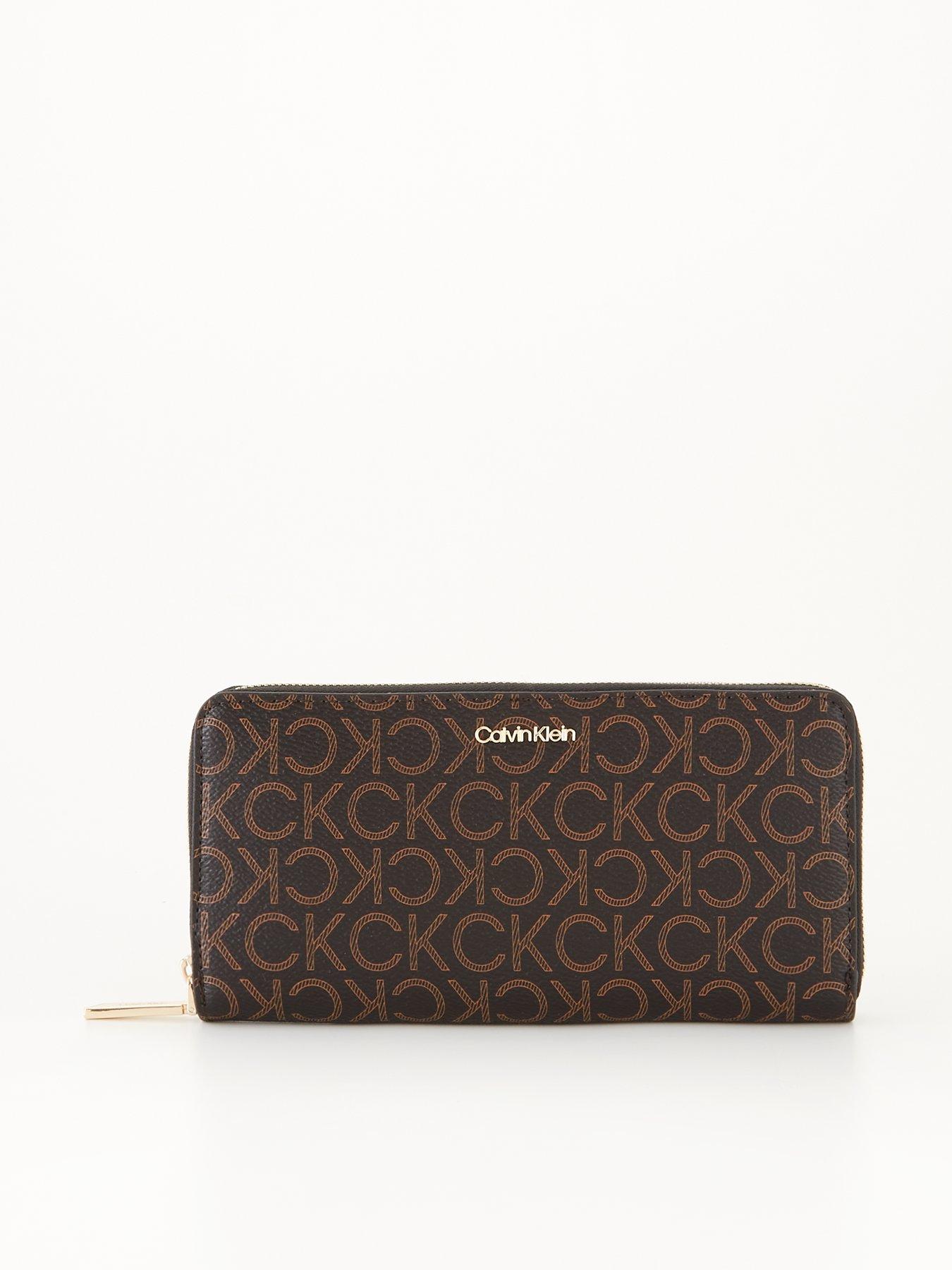 calvin-klein-zip-around-large-flap-wallet-brown