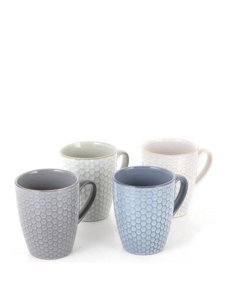 tower-barbary-amp-oak-by-tower-honeycomb-mugs-set-of-4