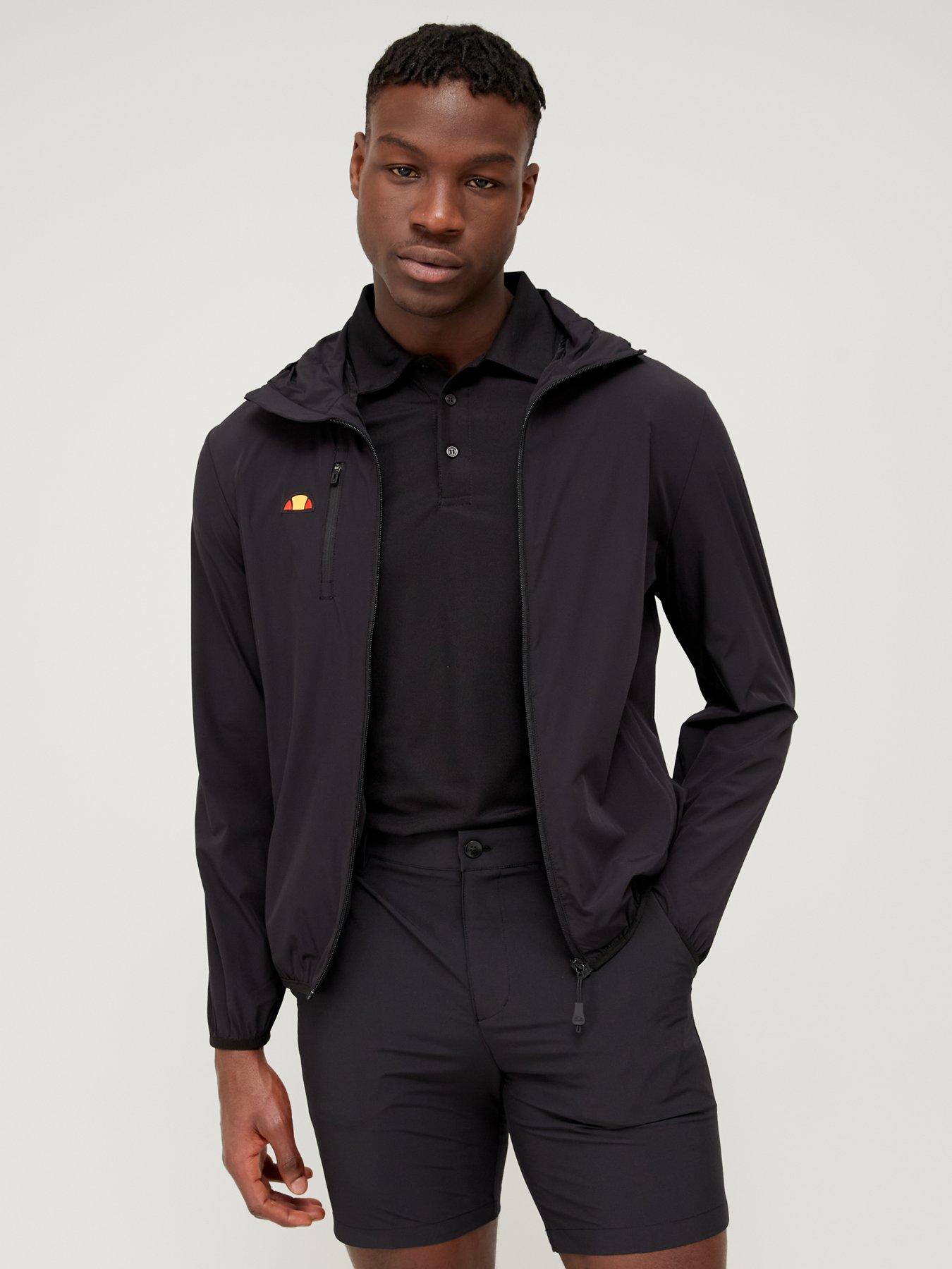 Ellesse Golf Losali Jacket Black littlewoods