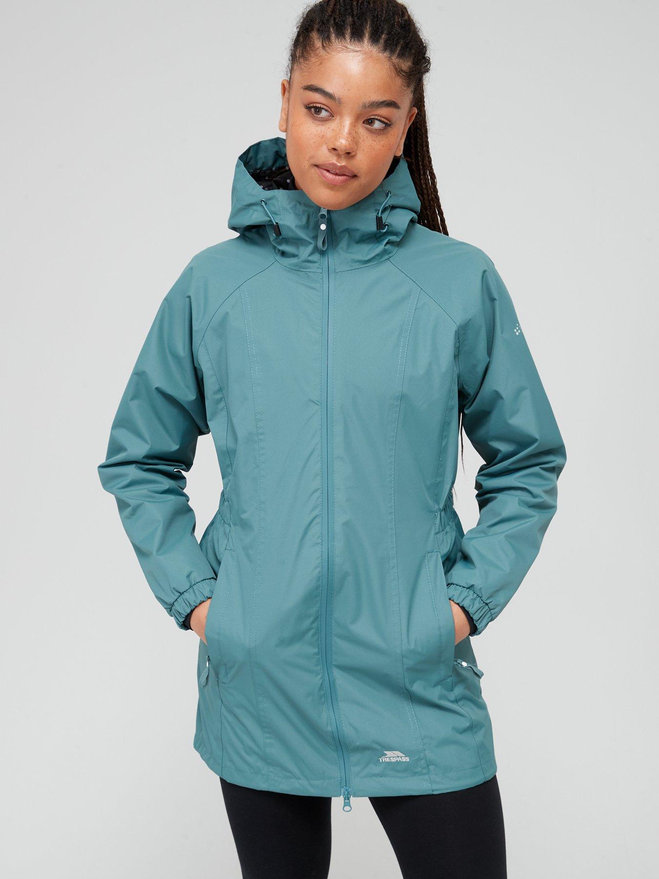 Trespass Womens Trespass Daytrip Waterproof Jacket - Spruce Green