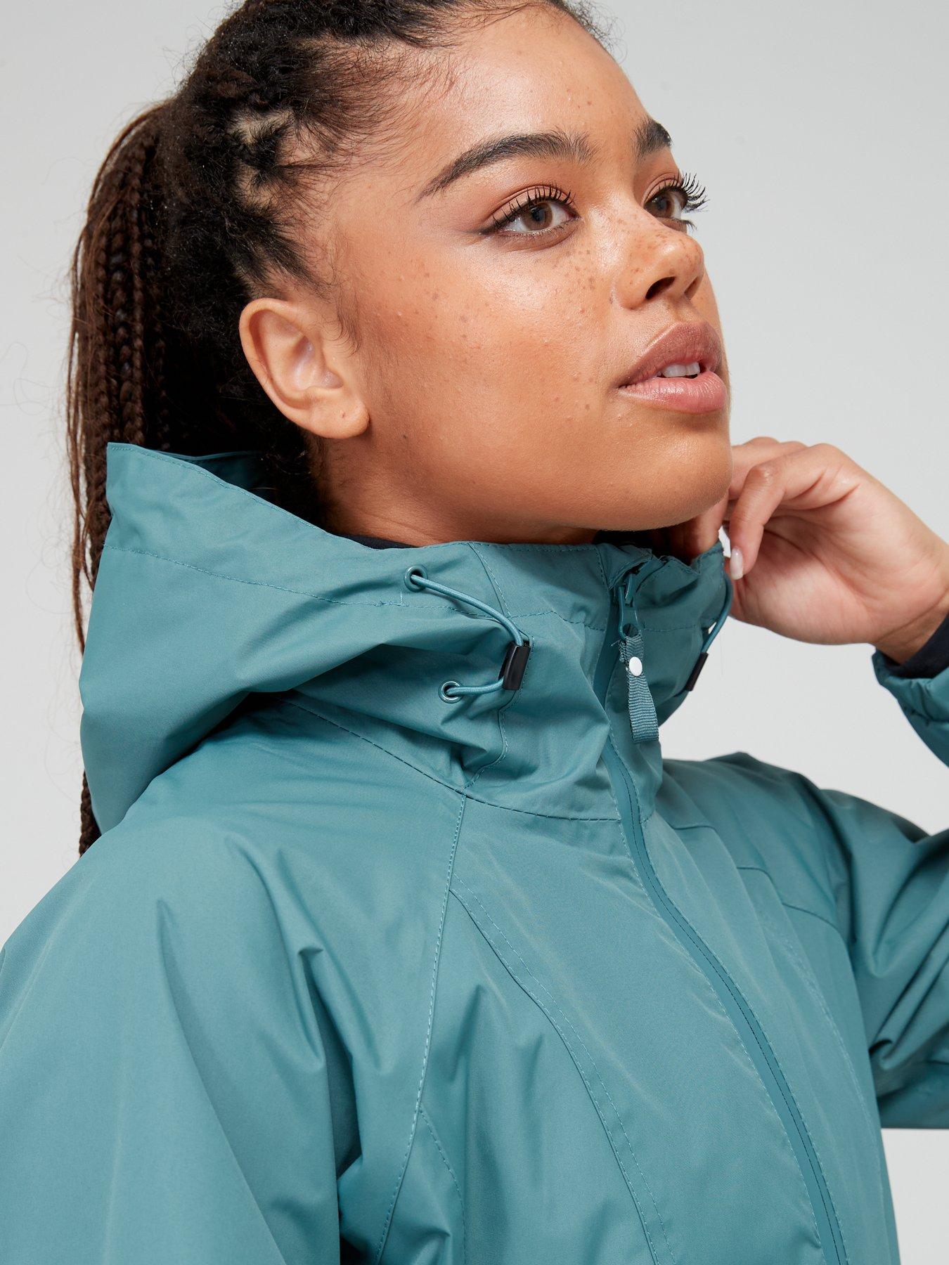 Image 4 of 7 of Trespass Womens Trespass Daytrip Waterproof Jacket - Spruce Green