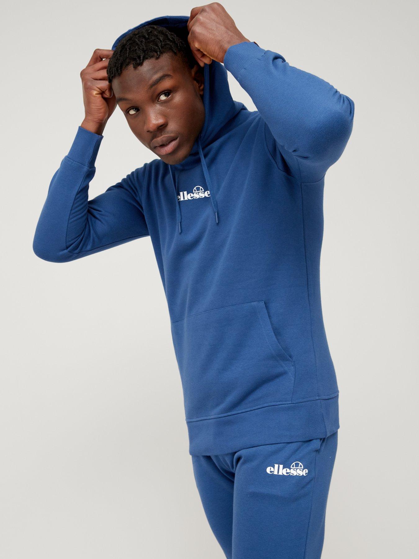 Ellesse cheap navy tracksuit