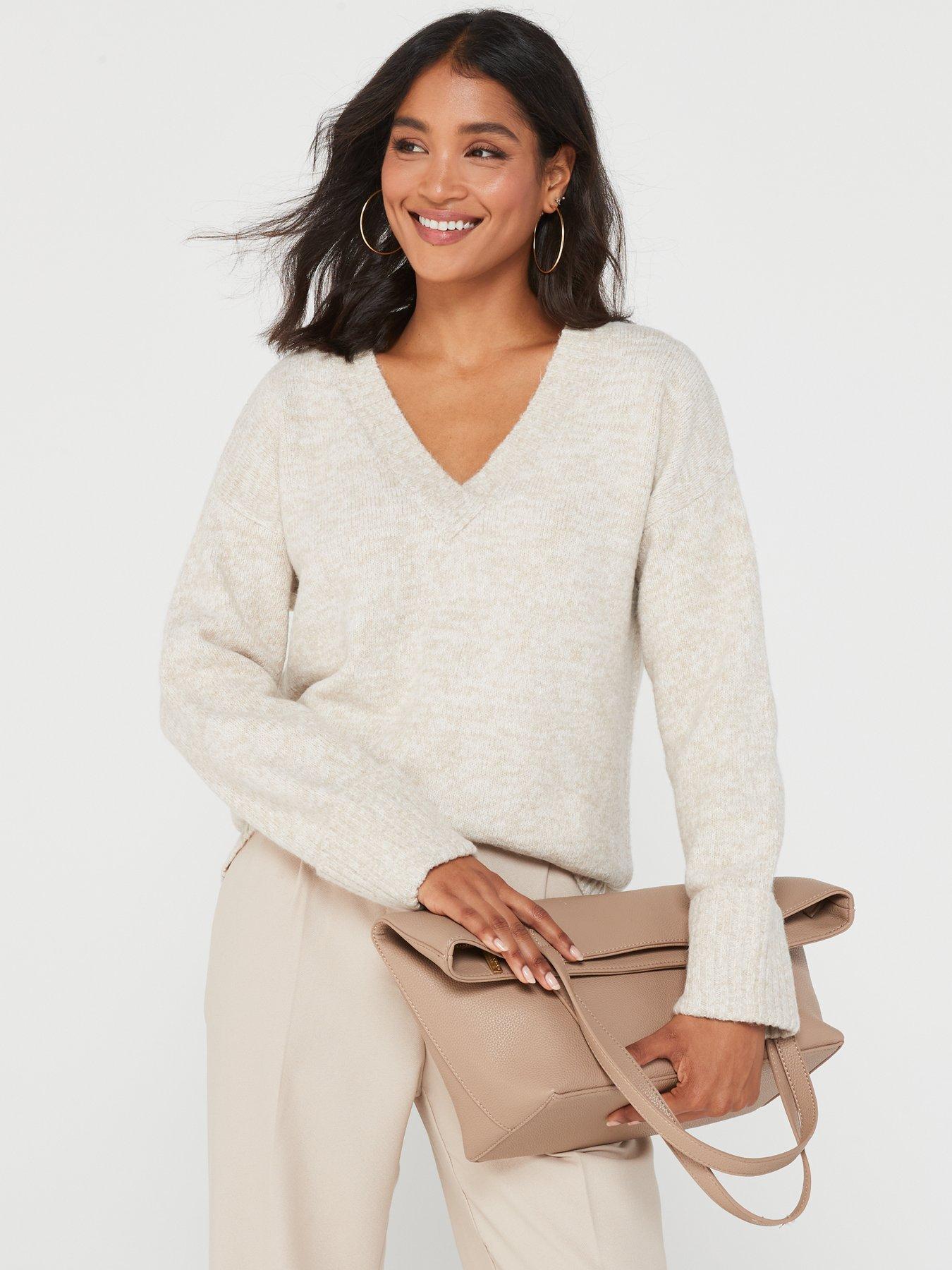 Deep v clearance jumper