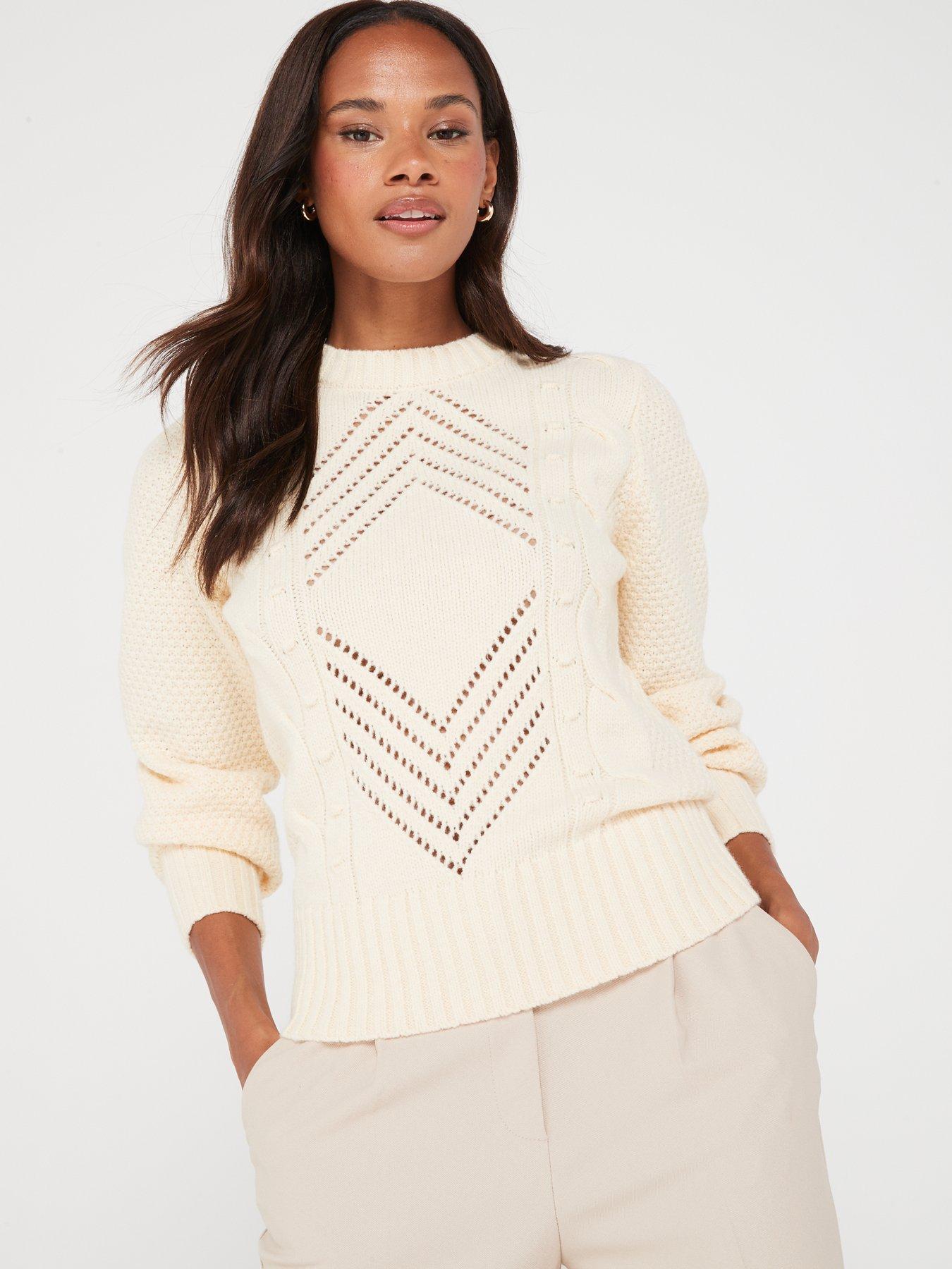 Light hot sale beige jumper