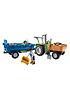  image of playmobil-71249-country-tractor-with-harvesting-trailer